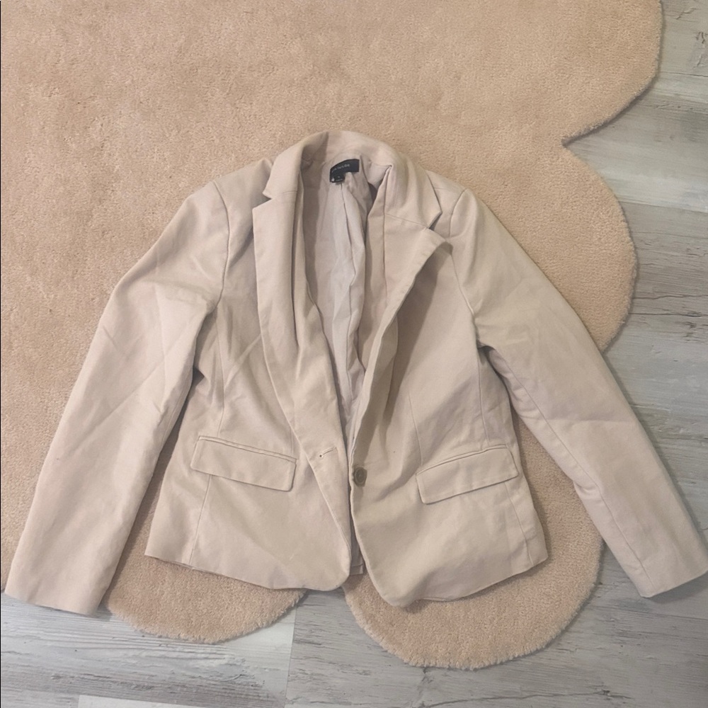 Ann Taylor Light Beige Blazer